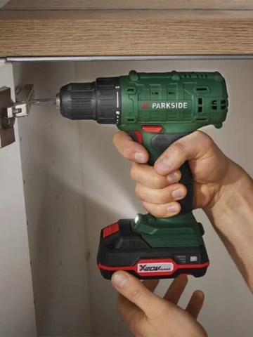 Masina de Gaurit si Insurubat Parkside cu Acumulator 20V, 2Ah si incarcator inclus