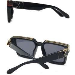 Ochelari de soare Unisex SuperCool LUXURY Summerwind UV400 Negru - Img 7