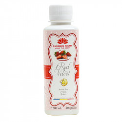Parfum de rufe RED VELVET cu arome de Banana, Capsuna, Fructe rosii, Iasomie, Para, Piersica, Ylang Ylang, 200ml, 40 de spalari