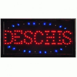 Reclama Text LED - Deschis / animatie luminoasa dinamica NOU