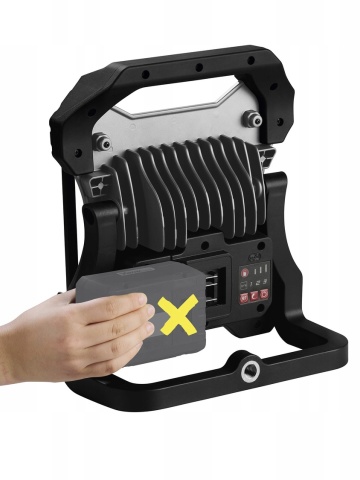 Reflector LED Parkside Performance 10000 lm, Proiector LED cu alimentare prin cablu si acumulator 20V - Img 3