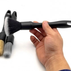 Set 3 pensule profesionale ideale pentru detailing si curatare interior - exterior auto, elemente de caroserie, bord, jante