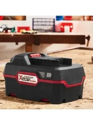 Set acumulator 4Ah 20V Parkside + incarcator 4,5A 120W - Img 3