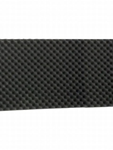 Burete pentru Izolare Acustica, 50 x 100 cm, Negru – Absorbtie Eficienta a Zgomotului si Reducerea Ecoului