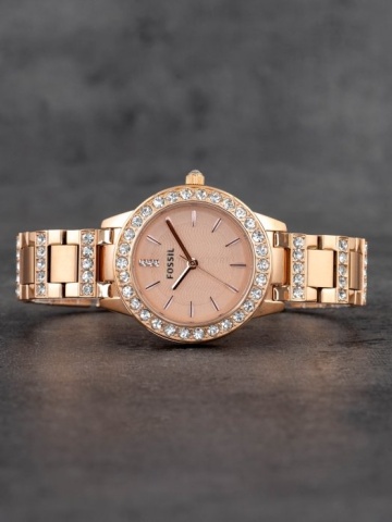 Ceas Fossil cu bratara Jesse, Auriu Rose