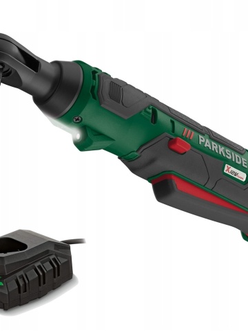 Cheie cu clichet fara fir de 12V cu acumulator si incarcator Parkside