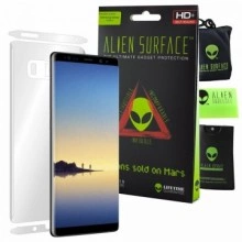 FOLIE ALIEN SURFACE HD, SAMSUNG GALAXY NOTE 8, PROTECTIE SPATE, LATERALE + ALIEN FIBER CADOU