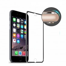 Folie de sticla Apple iPhone 5/5S/SE, Elegance Luxury cu rama metalica Black - Img 4