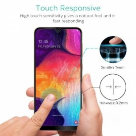Folie de sticla Samsung Galaxy A20e, 5D FULL GLUE Negru - Img 6
