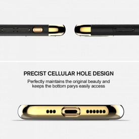 Husa Apple iPhone 11, Elegance Luxury 3in1 Black