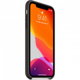 Husa Apple iPhone 11, Silicon antisoc, Negru