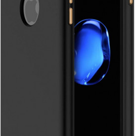 Husa Apple iPhone 6 Plus/6S Plus, Elegance Luxury 3in1 Black