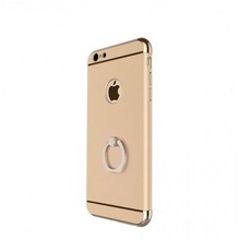 Husa Apple iPhone 6 Plus/6S Plus, Elegance Luxury 3in1 Ring Gold