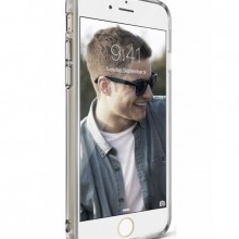 Husa Apple iPhone 7 Plus, Elegance Luxury placata Argintiu (ELECTROPLATING SILVER)