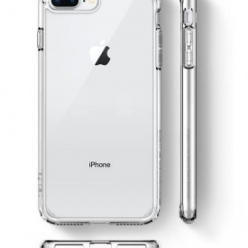 Husa Apple iPhone 7 Plus, Silicon TPU 2.0mm slim Transparenta