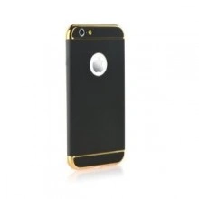Husa Apple iPhone 8, Elegance Luxury 3in1 Negru