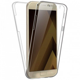 Husa Samsung Galaxy A5 2017, FullBody 360º ultra slim silicon TPU, acoperire fata spate