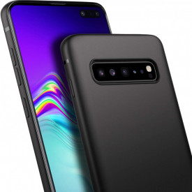 Husa Samsung Galaxy S10 Plus, slim antisoc Negru