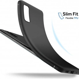 Husa Samsung Galaxy S20, slim antisoc Negru