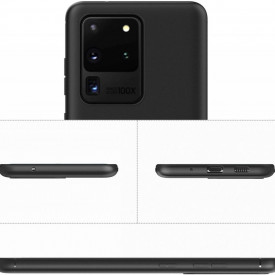 Husa Samsung Galaxy S20 Ultra, slim antisoc Negru