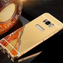 Husa Samsung Galaxy S8, Elegance Luxury tip oglinda Gold