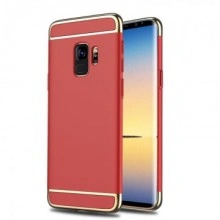 Husa Samsung Galaxy S9, Elegance Luxury 3in1 Rosu