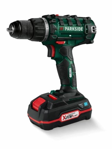 Masina de Gaurit si Insurubat Parkside cu Acumulator 20V, 2Ah si incarcator inclus - Img 2