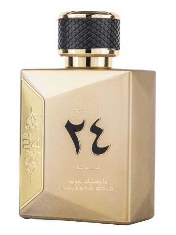 Parfum Arabesc, Apa de Parfum Oud 24 Hours Majestic Gold, Ard Al Zaafaran, Unisex - 100ml - Img 3