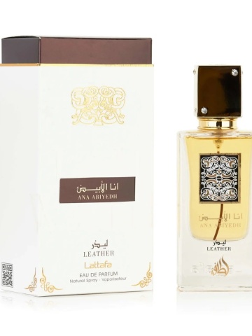 Parfum Arabesc, Parfum Ana Abiyedh Leather, Lattafa, apa de parfum 60 ml, femei