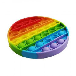 POP It cerc Jucarie antistres Push pop Bubble Curcubeu - Img 2