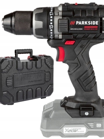 Surubelnita electrica, ParkSide, 20V, 60Nm, Negru