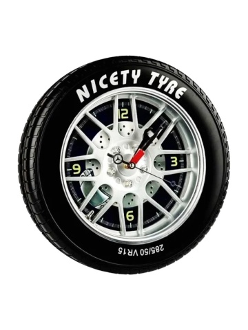 Ceas de Perete Sport Wheel – Design Unic în Forma de Roata pentru Pasionatii de Auto & Motorsport