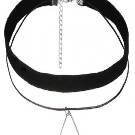 Choker Fashion Black pyramid - Colier elegant pentru gat