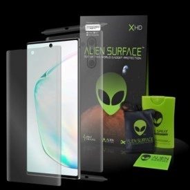 Folie Alien Surface HD, Samsung GALAXY NOTE 10 Plus fata, spate, laterale + Alien Fiber Cadou