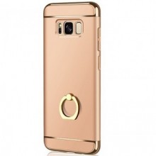 Husa Samsung Galaxy J5 2017, Elegance Luxury 3in1 Ring Auriu