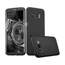 Husa Samsung Galaxy S8, FullBody Elegance Luxury Black, acoperire completa 360 grade cu folie de protectie gratis