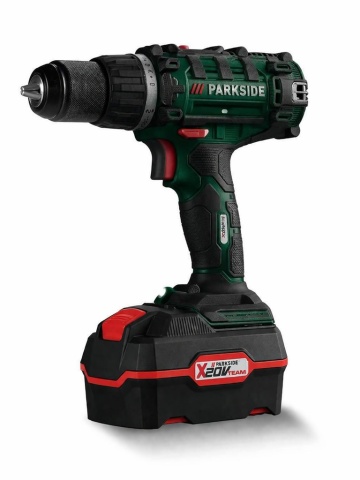 Masina de Gaurit si Insurubat Parkside cu Acumulator 20V, 4Ah si incarcator inclus - Img 3