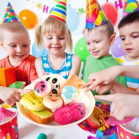 Pachet 10 piese , jucarii Squishy breloc cu revenire lenta