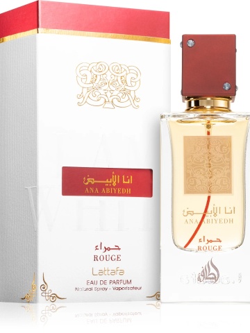 Parfum Arabesc,Apa de Parfum Ana Abiyedh Rouge, Lattafa, Femei - 60ml