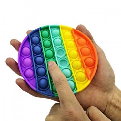 POP It cerc Jucarie antistres Push pop Bubble Curcubeu