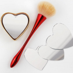 Set 100 Oglinzi Acrilice Autoadezive, Model INIMA , 4x4 cm, Silver - Ideale pentru decorarea peretilor