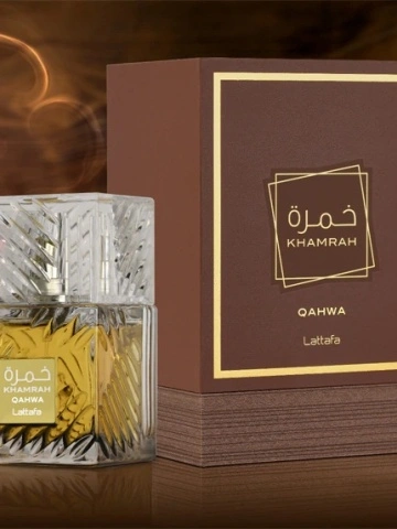 Apa de parfum Lattafa Khamrah Qahwa, Unisex, 100 ml - Img 2