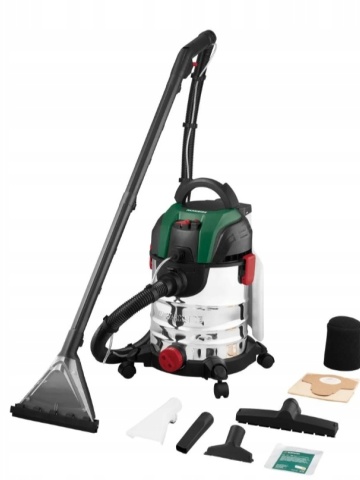 Aspirator puternic cu spalare, PARKSIDE 20L, 1600W – curatare completa umed & uscat