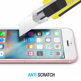 Folie de sticla Apple iPhone 5/5S/SE, Case Friendly Transparenta - Img 2