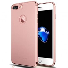 Husa Apple iPhone 7 Plus, Elegance Luxury 3in1 Rose-Gold
