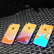 Husa Apple iPhone XS, Gradient Color Cameleon Roz / Pink - Img 5