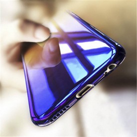 Husa Huawei P20 Lite, Gradient Color Cameleon Albastru-Galben