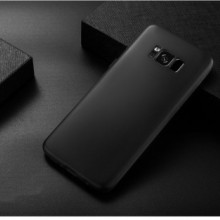 Husa Samsung Galaxy A8 2018, FullBody Elegance Luxury Negru, acoperire completa 360 grade cu folie de protectie gratis
