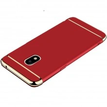 Husa Samsung Galaxy J5 2017, Elegance Luxury 3in1 Rosu