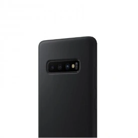 Husa Samsung Galaxy S10 Plus, Silicon antisoc, Negru - Img 3